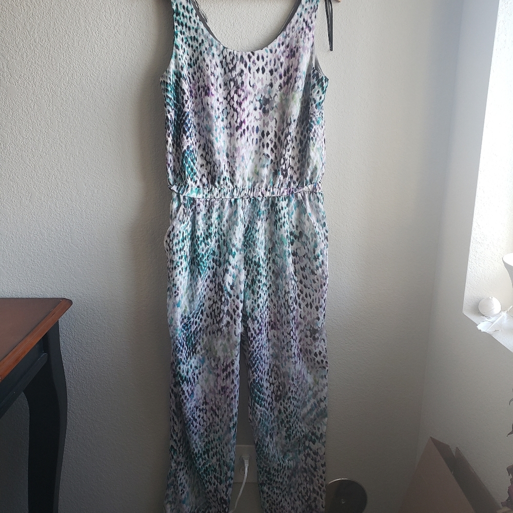 Vince Caputo Snake Skin Jump Suit